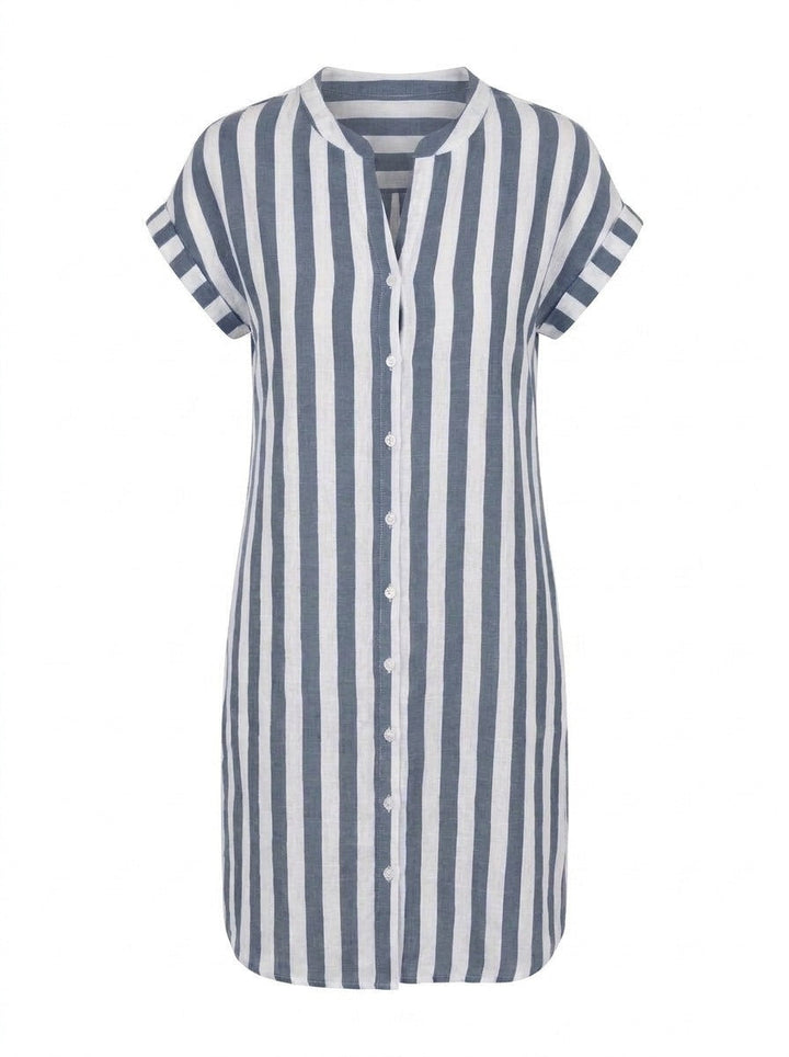 Camelia - Fluid Shirt Dress