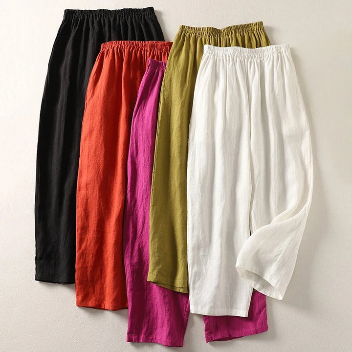 Odalys- Premium Linen Trousers
