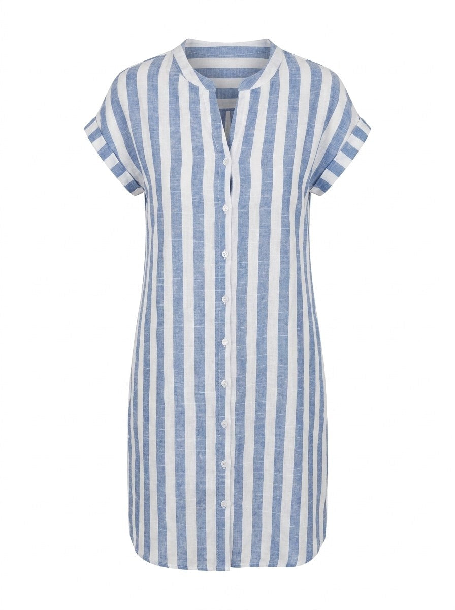 Camelia - Fluid Shirt Dress