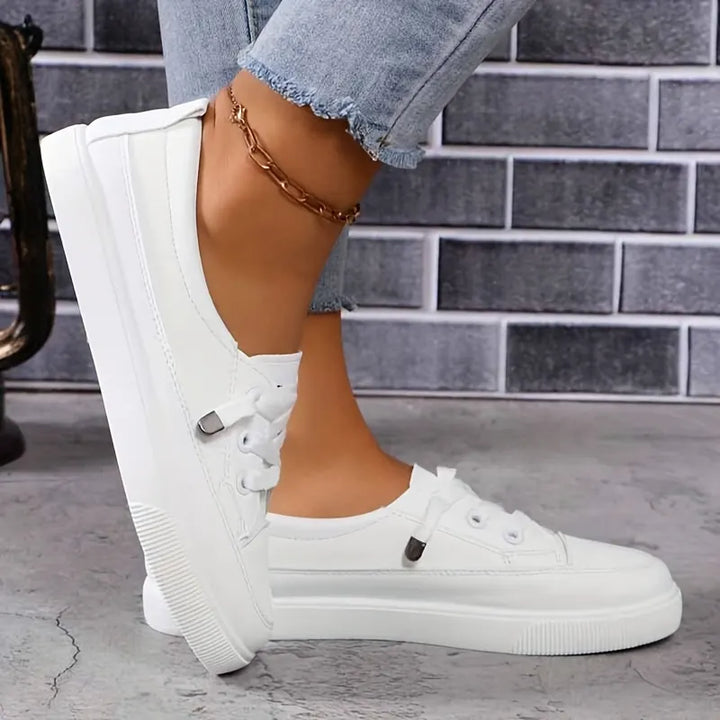 Elowise - Cushioned Lace Up Trainers