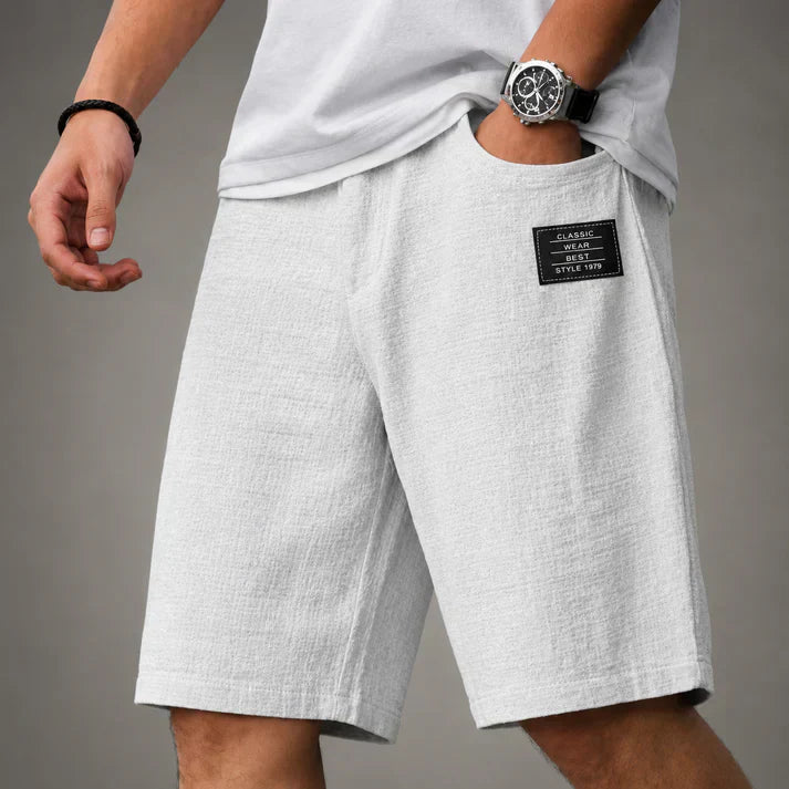Caelan - Refined Linen Shorts