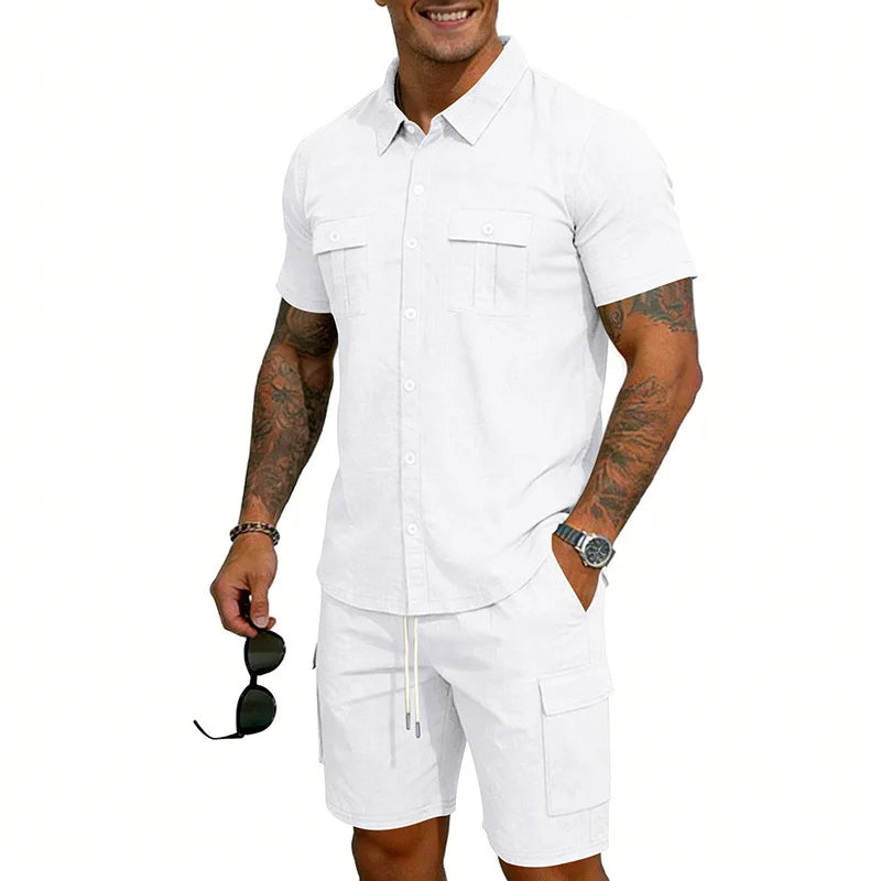 Yarcombe - Breathable Men's Two-Piece Set
