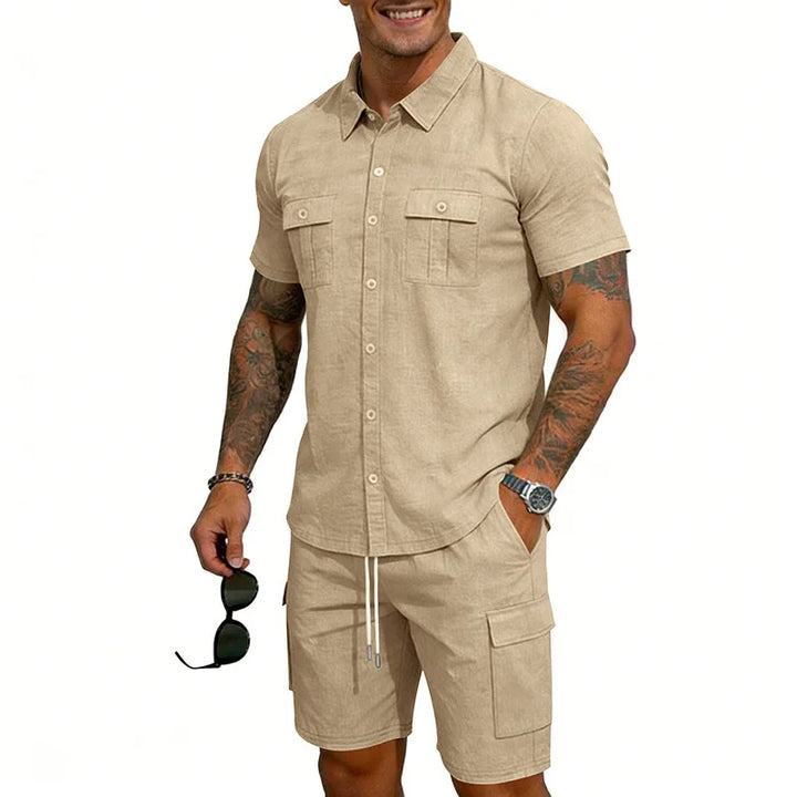 Yarcombe - Breathable Men's Two-Piece Set