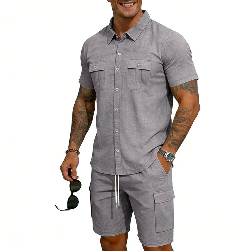 Yarcombe - Breathable Men's Two-Piece Set