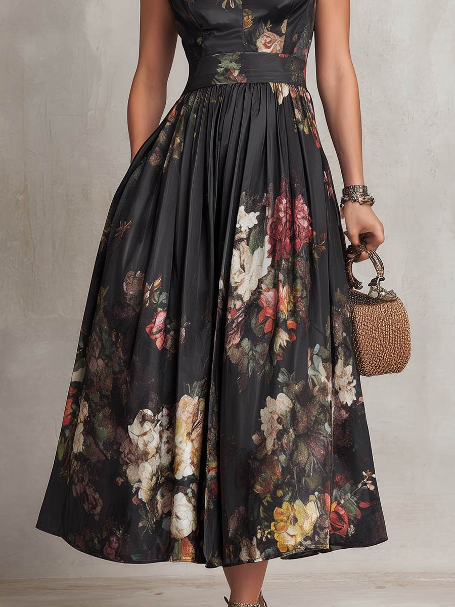 Astoria - Lustrous Midi Dress