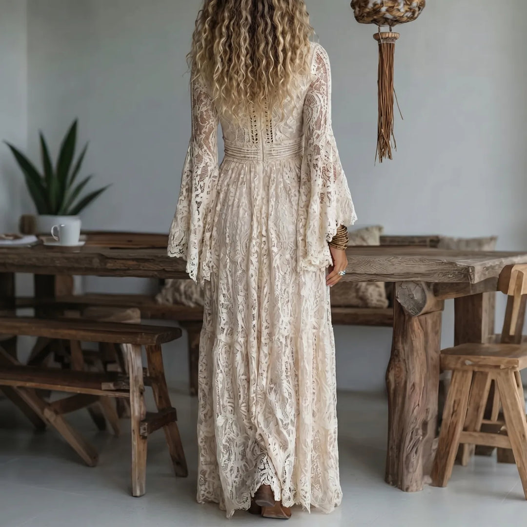 Lucasta - Premium Boho Maxi Dress