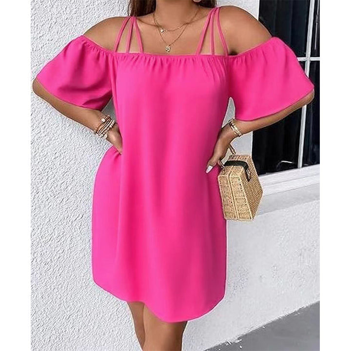 Alissia - Airy Off-Shoulder Dress